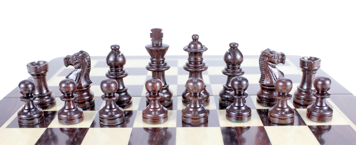 Rosewood Chess Pieces